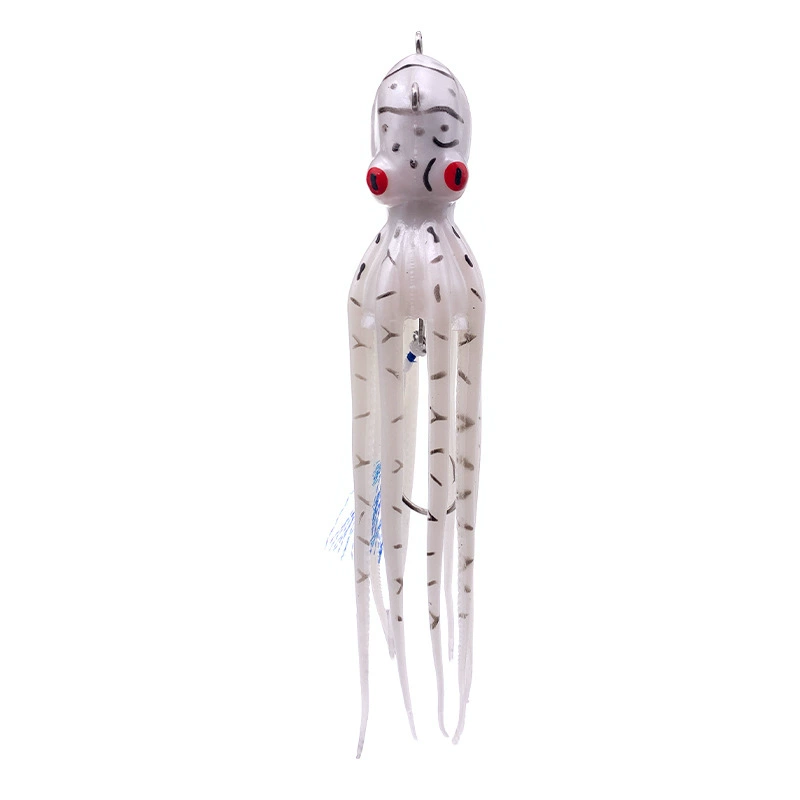 Heavy-Duty UV Luminous TPE Soft Squid Trolling Series - Image 7