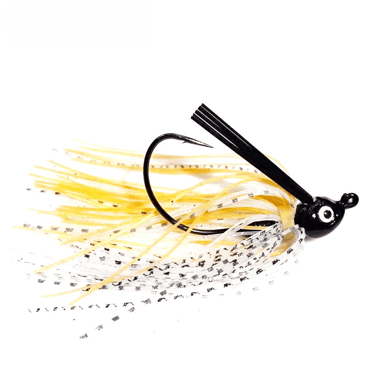 Custom Weedless Football Swim Jig Series with Silicone Skirt - Image 10