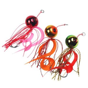 Precision Custom Inchiku Jig Series with Octopus Skirt