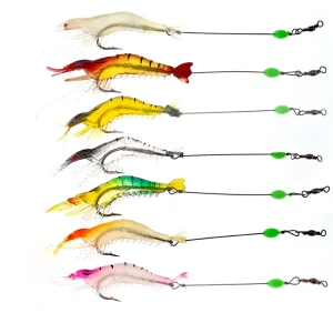 Custom Ultra-Simulation Scented Soft Shrimp Series