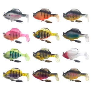 Professional Hand-Poured Weedless Sleeper Swimbait Series